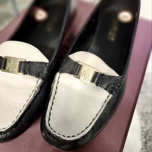 Ralph Lauren casual shoes Size 9 slightly worn Black and white